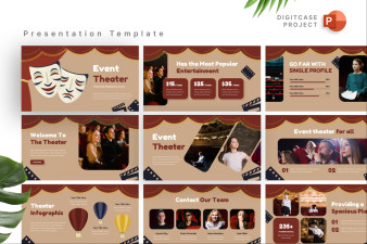Retro Theater PowerPoint Template